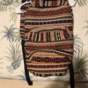 Colorful Patterned Backpack